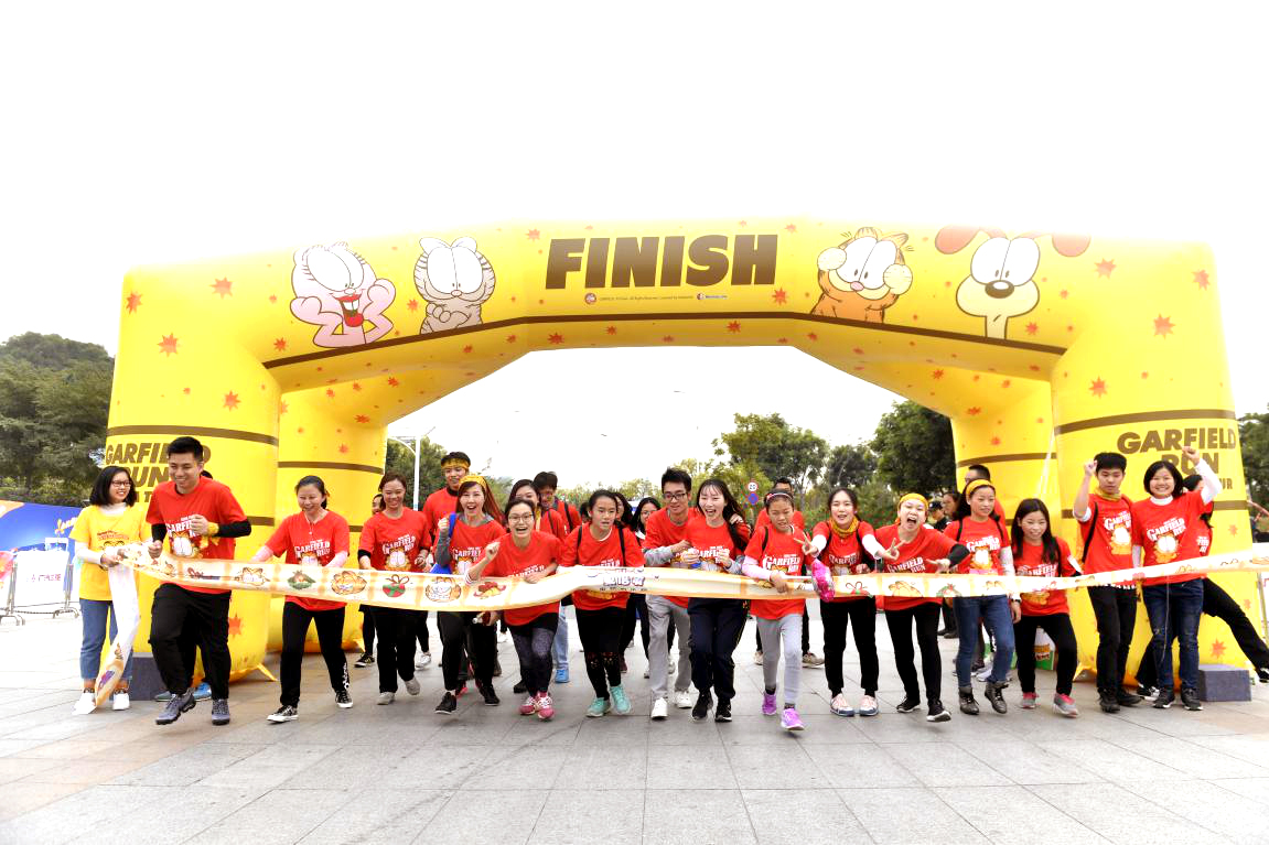 2017加菲猫欢乐跑（广州站）